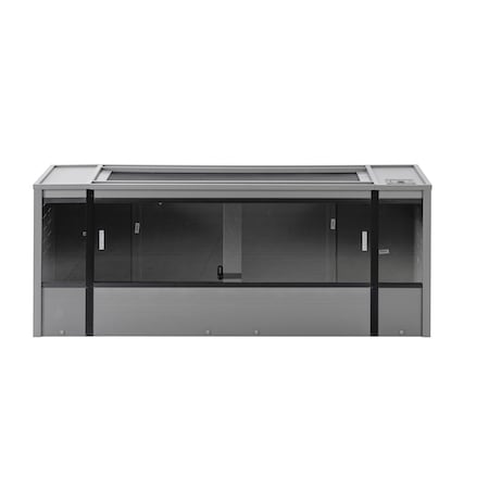 New Age Pet 60in Mojave Reptile Lounge, Gray  XL EHRML17-05XL